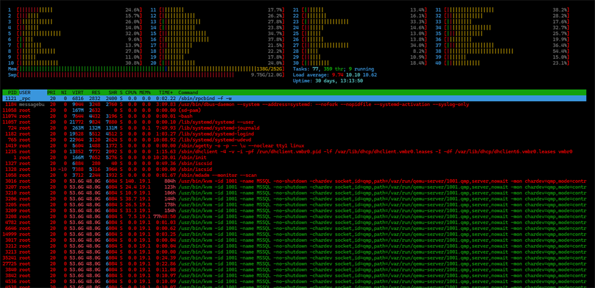 Превью linux-server